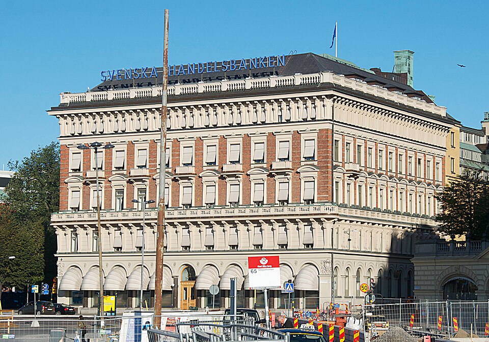 Palmerska huset. Today headquarters for Handelsbanken.