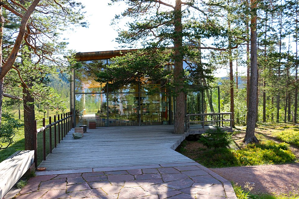 Naturum (nature information center) of Fulufjället