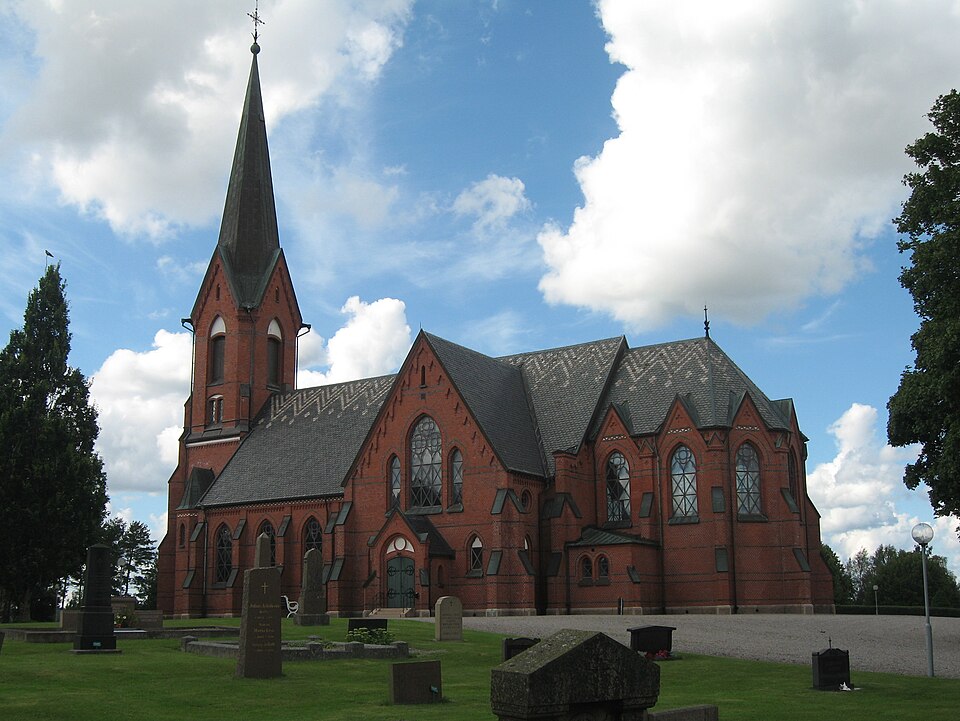 Högsäter church in southern Dalsland, Sweden.