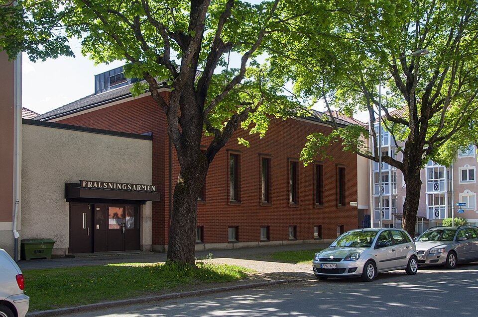 Frälsningsarmén, Gävle. Byggnadsår 1978