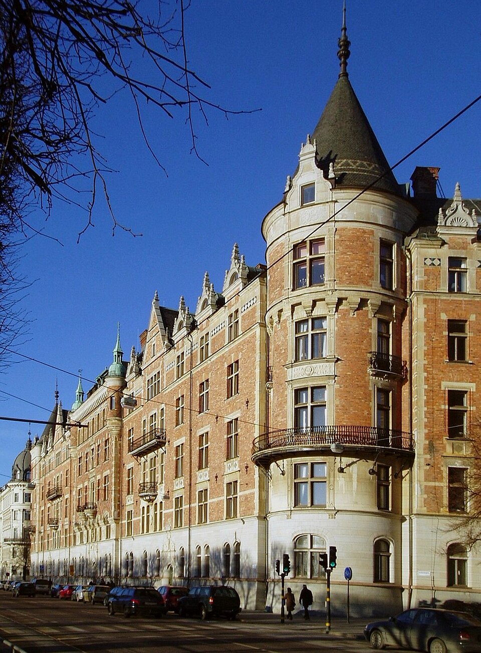 Bünsowska huset, Strandvägen, Östermalm, Stockholm