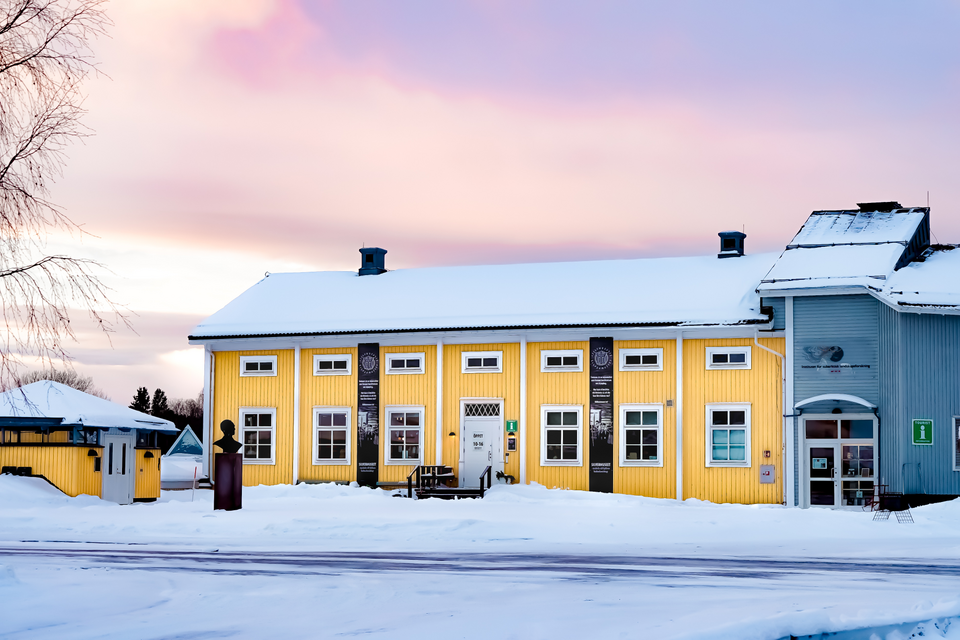 SIlvermuseet sett från framsidan där huvudentrén finns