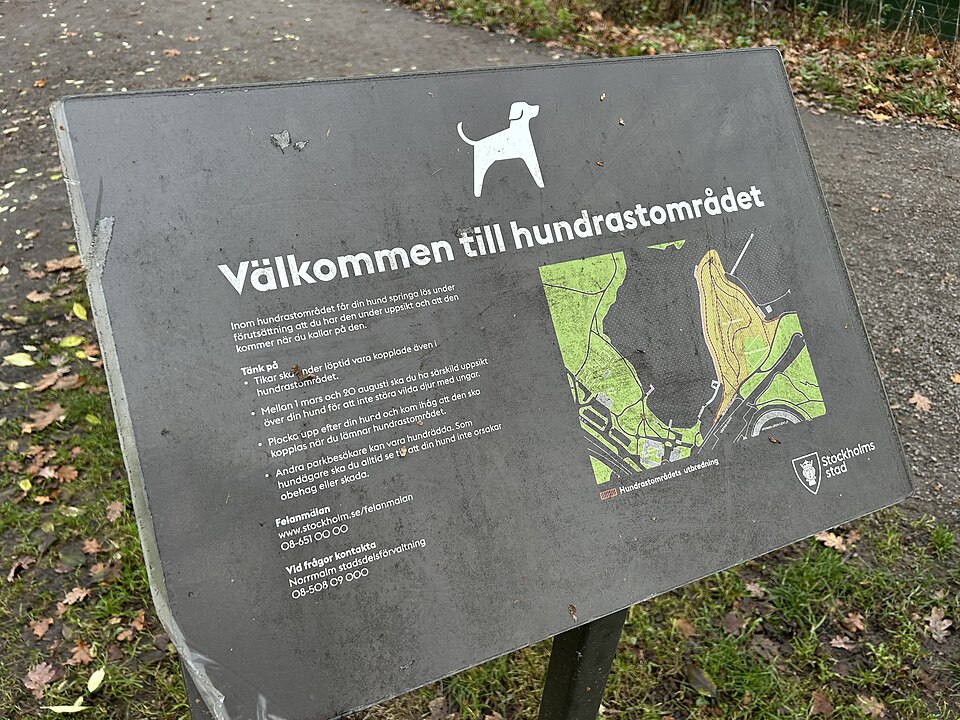 Bellevueparkens Hundrastområde