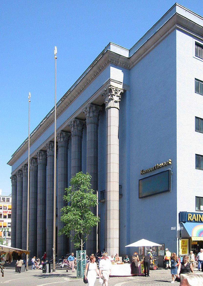 Stockholm Concert Hall, where the awarding ceremonies for the Nobel Prizes (all but the Peace Prize) and the Polar Music Prize are held.