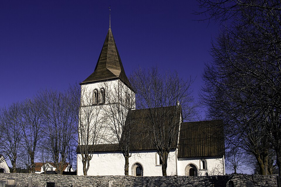 Igrexa de Fleringe, na illa sueca de Gotland.