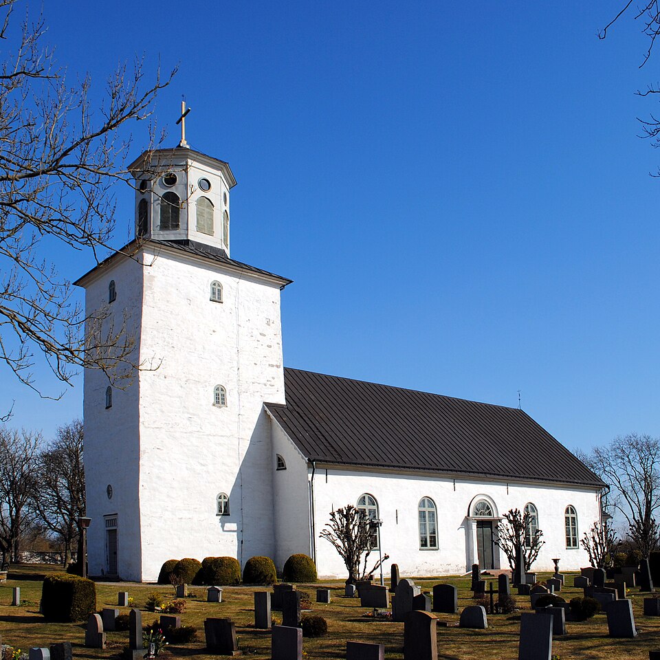 Högsrums church, Öland. From south