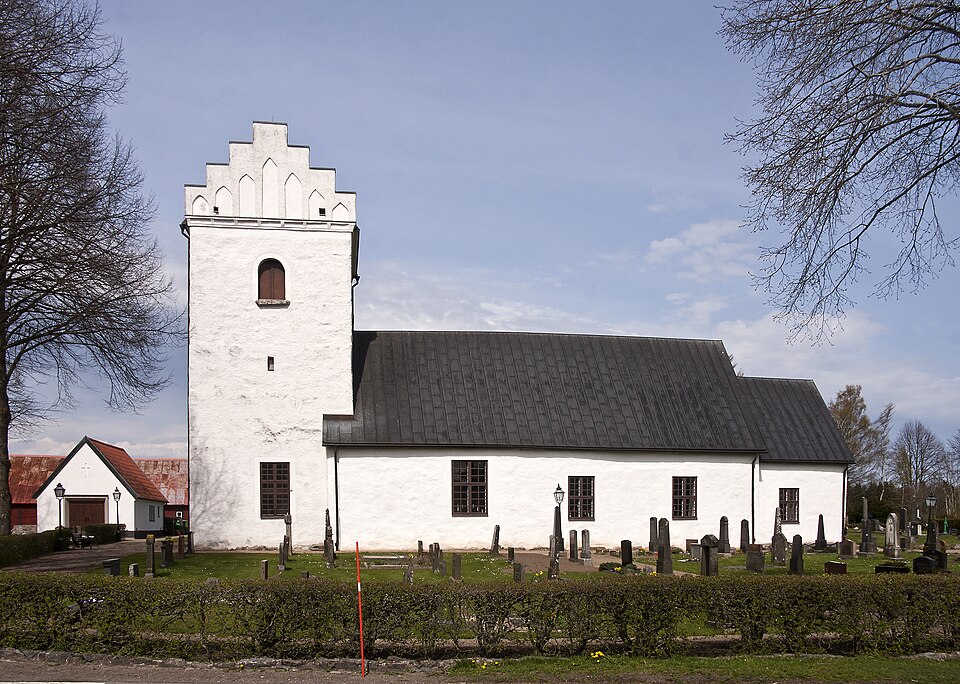 Djurröd Church, Träne-Djurröd Parish, Diocese of Lund, Church of Sweden.