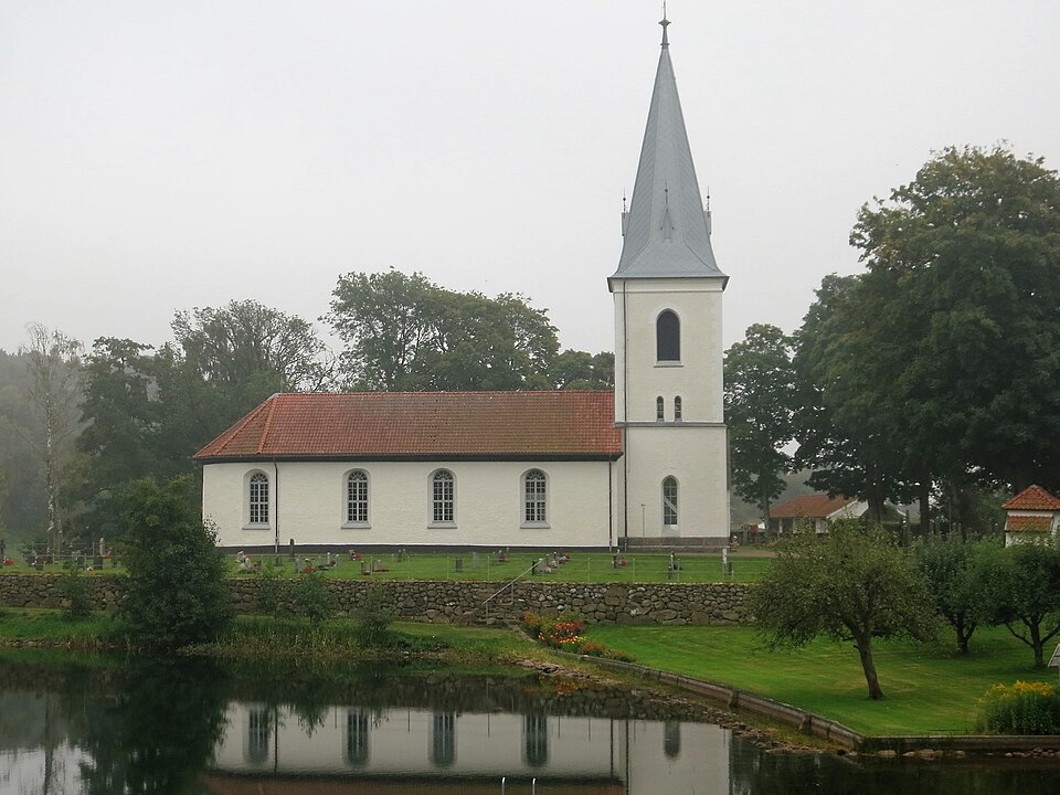 Skällinge kyrka i Halland