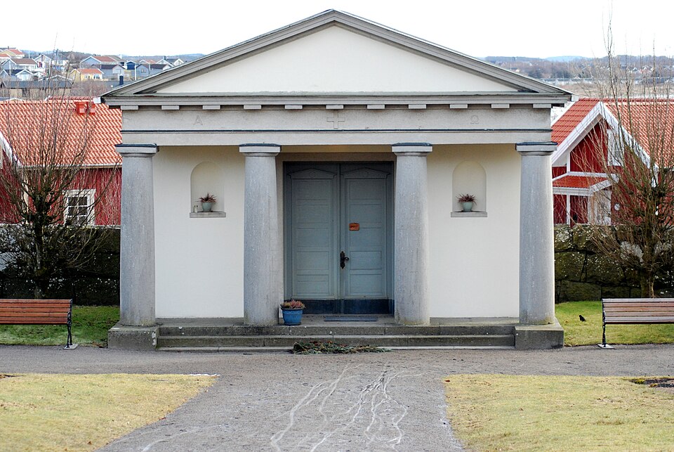 Kapellet på Apelvikens kyrkogård, Varberg.