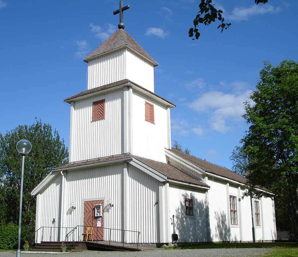 Church of Dikanäs, Vilhelmina parish, Sweden.