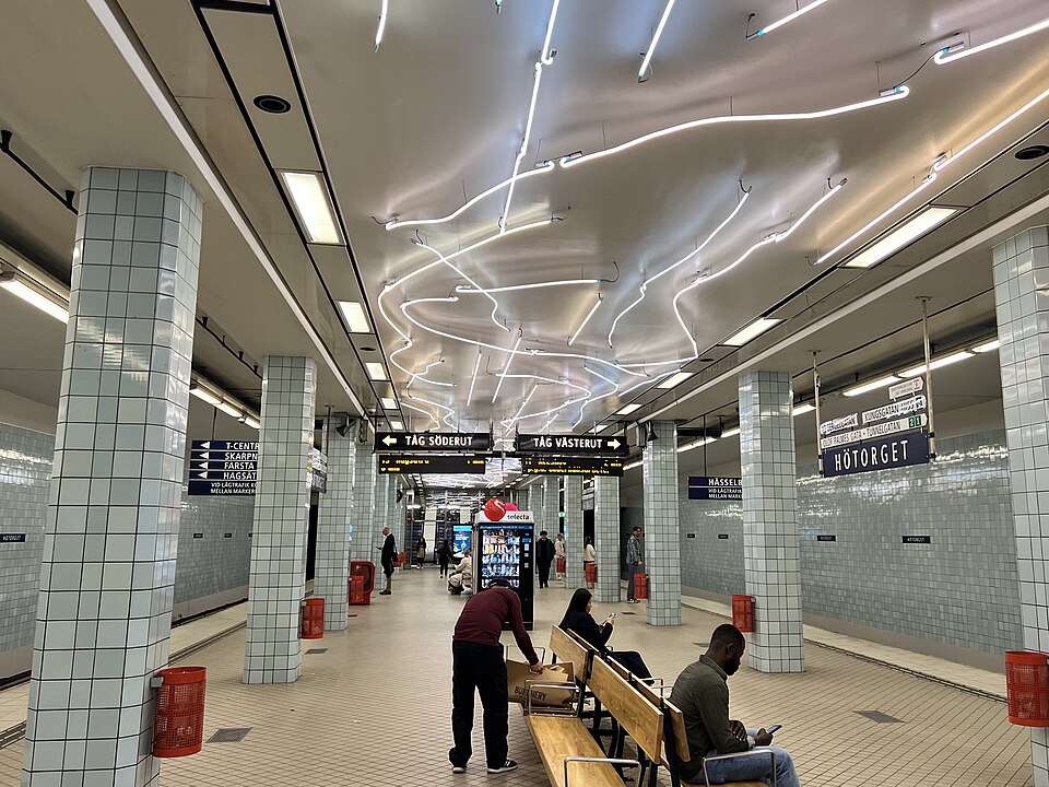 Hötorget station, Stockholm metro