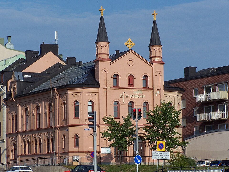 EFS church in Sundsvall, Sweden.
