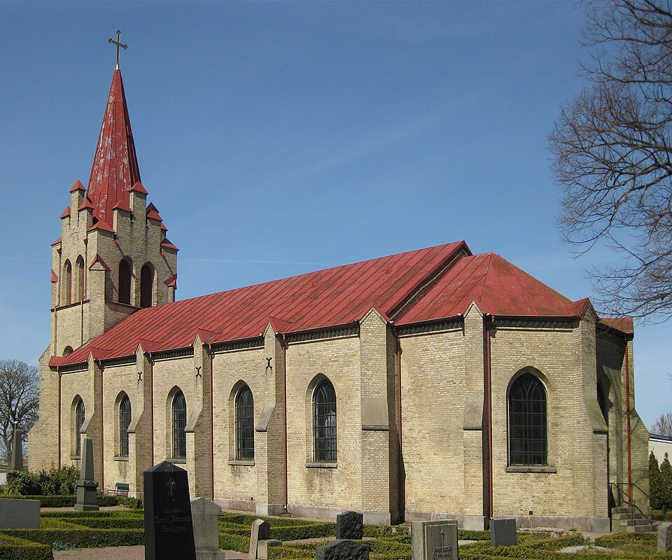 Örja church in Skåne, Sweden