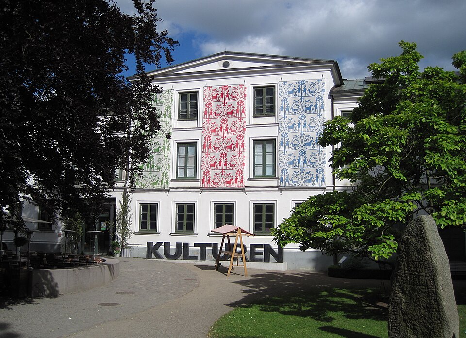 The main building of Kulturen, an open air museum of cultural history in Lund, Sweden.