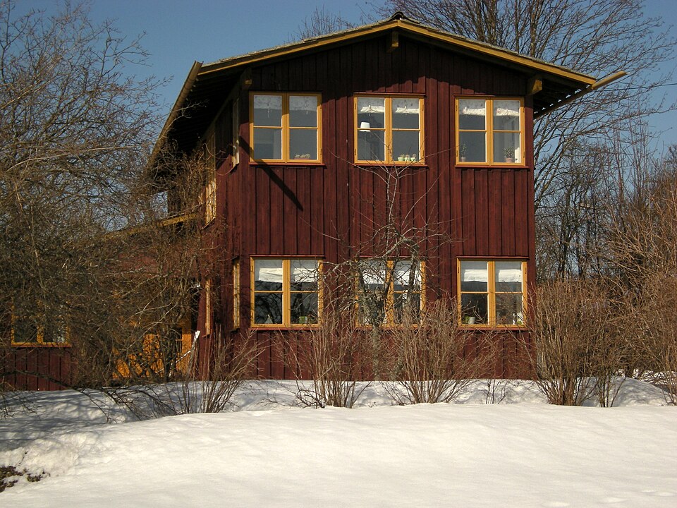 Villa Drake i Borlänge. Arkitekt Jan Gezelius.