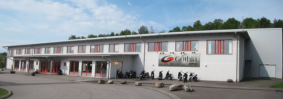 Gothia Arena in Västra Frölunda, Göteborg, Sverige.