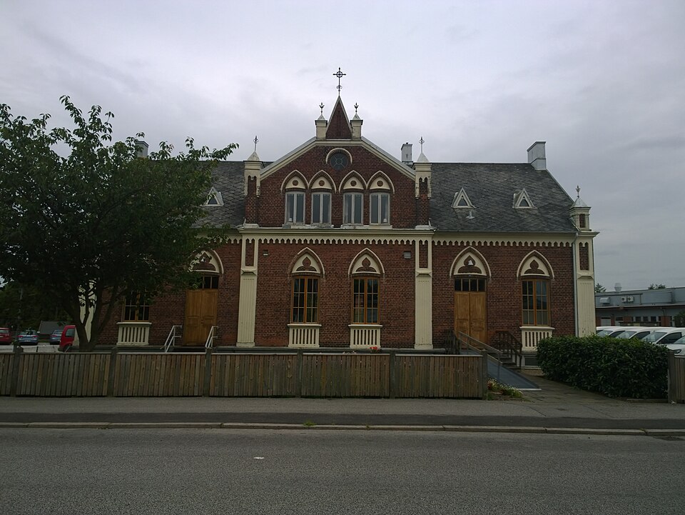 A picture of Österkyrkan in Eslöv