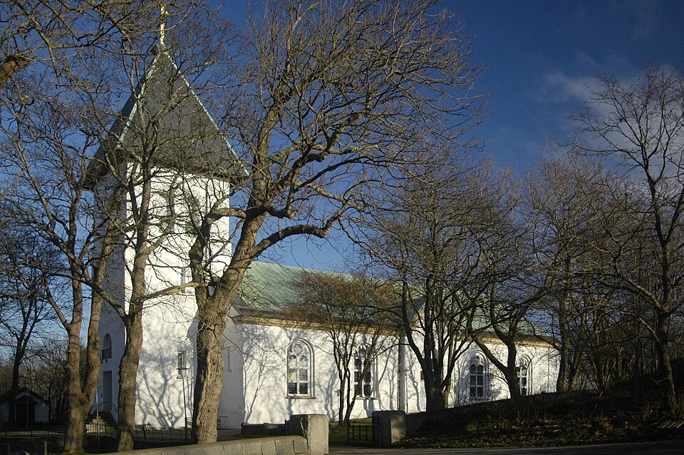 Backa church in November 2011