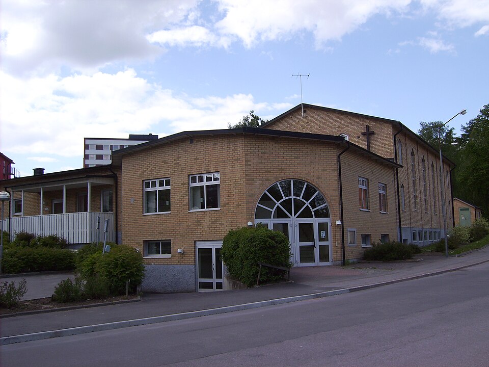 The Pentecostal church in Mjölby.