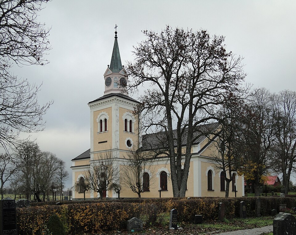 Väddö kyrka, Norrtälje kommun.