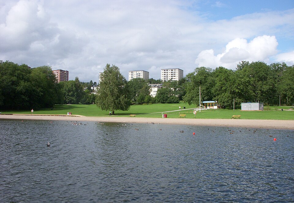 Maltesholmsbadet i Hässelby strand