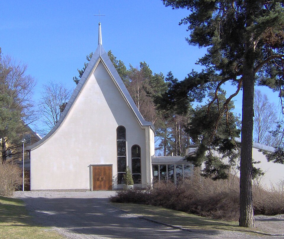 Alla Helgons kyrka i Östertälje i södra Storstockholm.