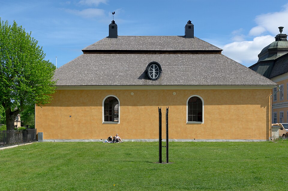 Österbybruk church. Built 1735. This is a photo of an ecclesiastical monument in Sweden, number 21320000039508 (sub-number: 21400000692553) in the RAÄ buildings database.