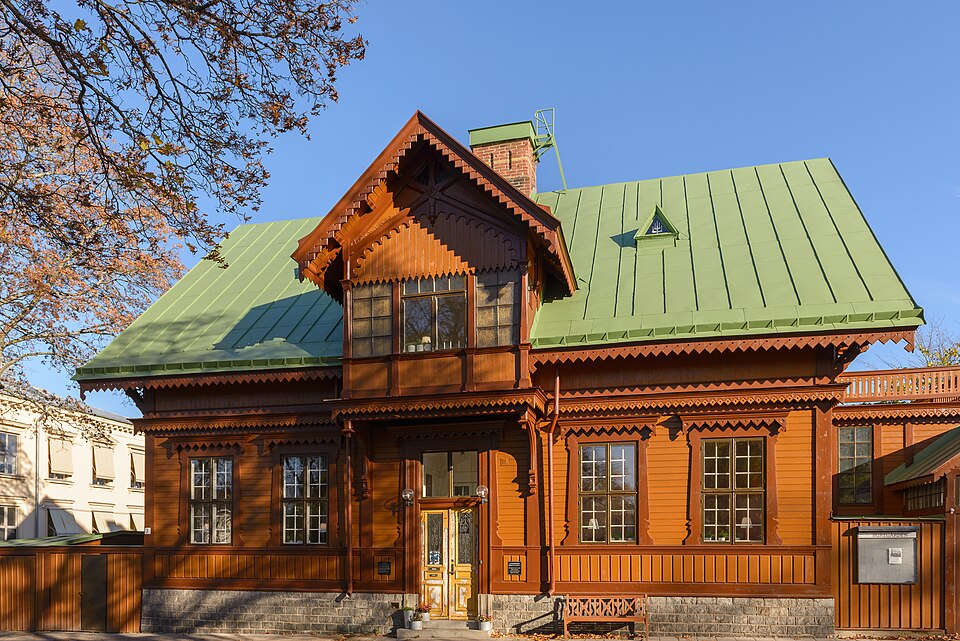 Buregården, built 1880, Gävle. Architect: Erik Alfred Hedin.