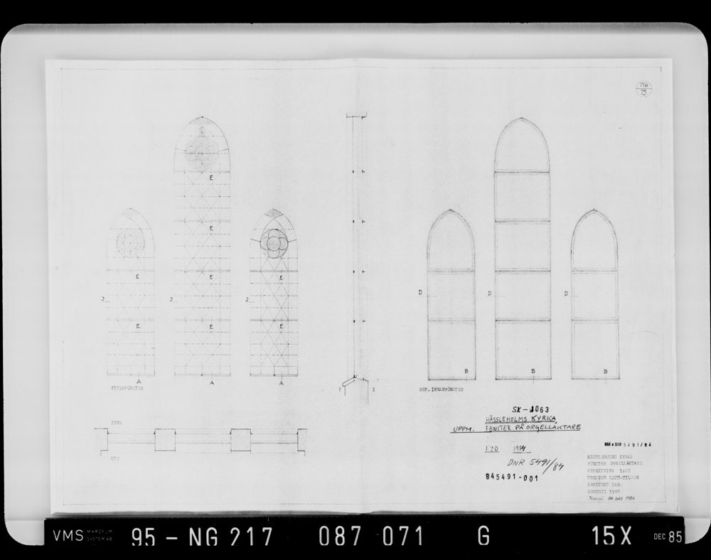 Hässleholms kyrka 1984