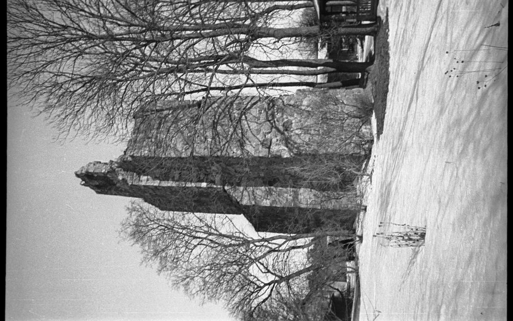 Sankt Lars kyrkoruin 1934