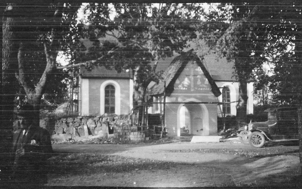Stavby kyrka 1928