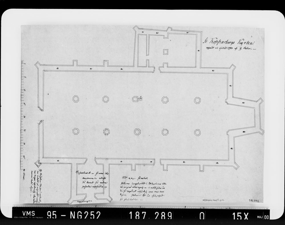 Stora Kopparbergs kyrka 1720