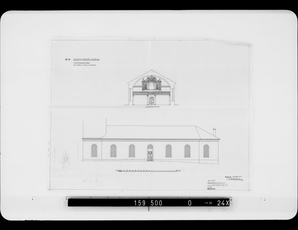 Gudmundrå kyrka 1910