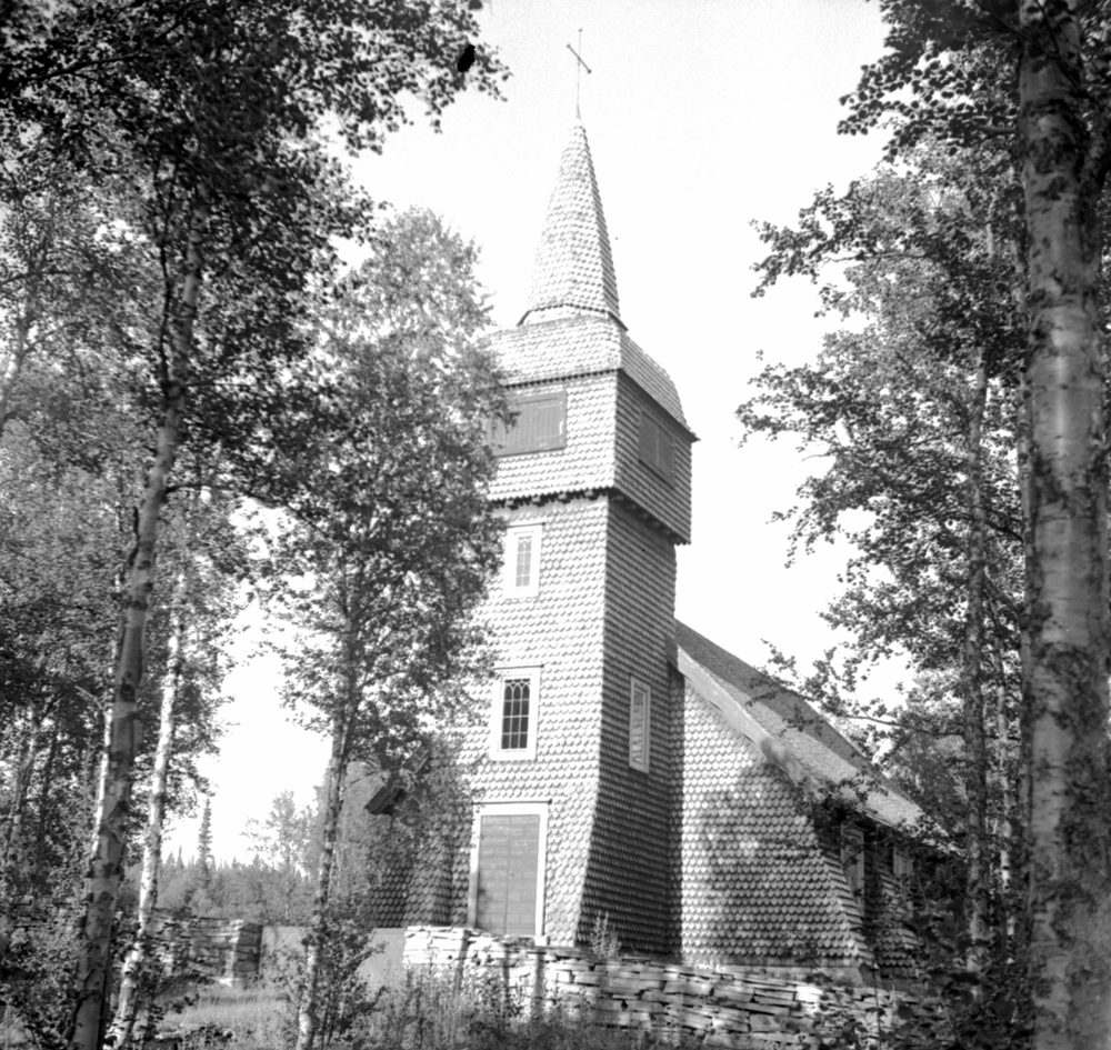 Sjoutnäsets kapell 1945