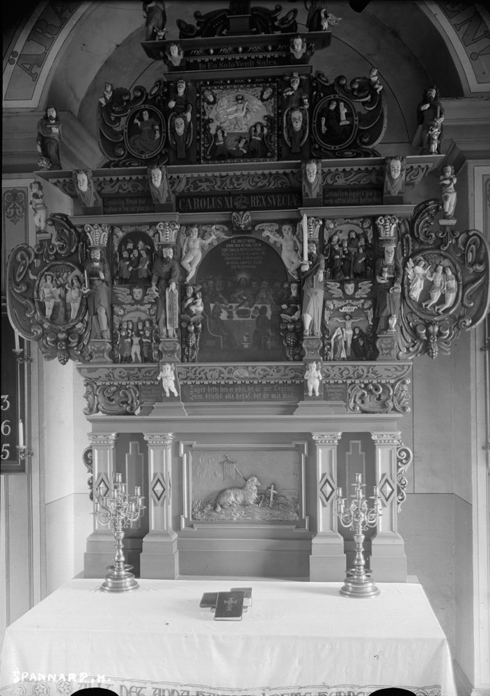 Spannarps kyrka 1918