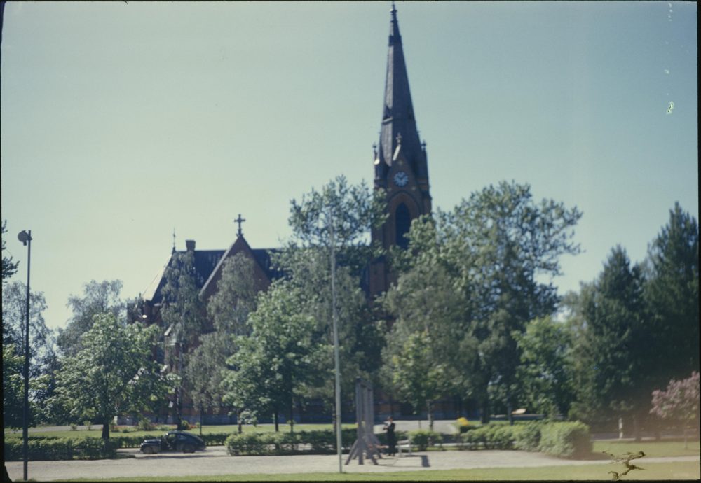 Umeå stads kyrka 1953