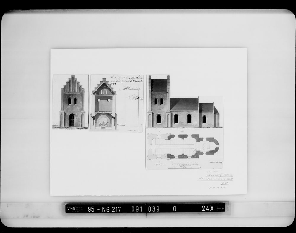 Lackalänga kyrka 1844