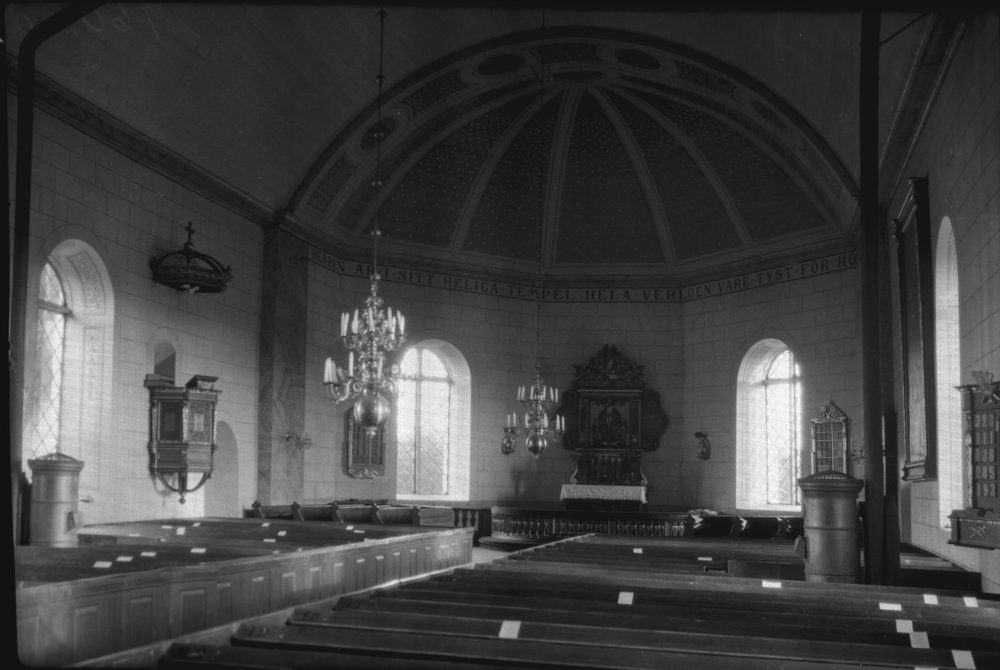 Dädesjö nya kyrka 1921