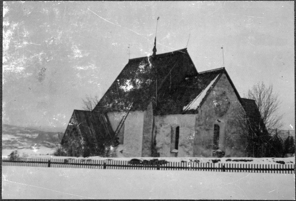 Alnö gamla kyrka 1909