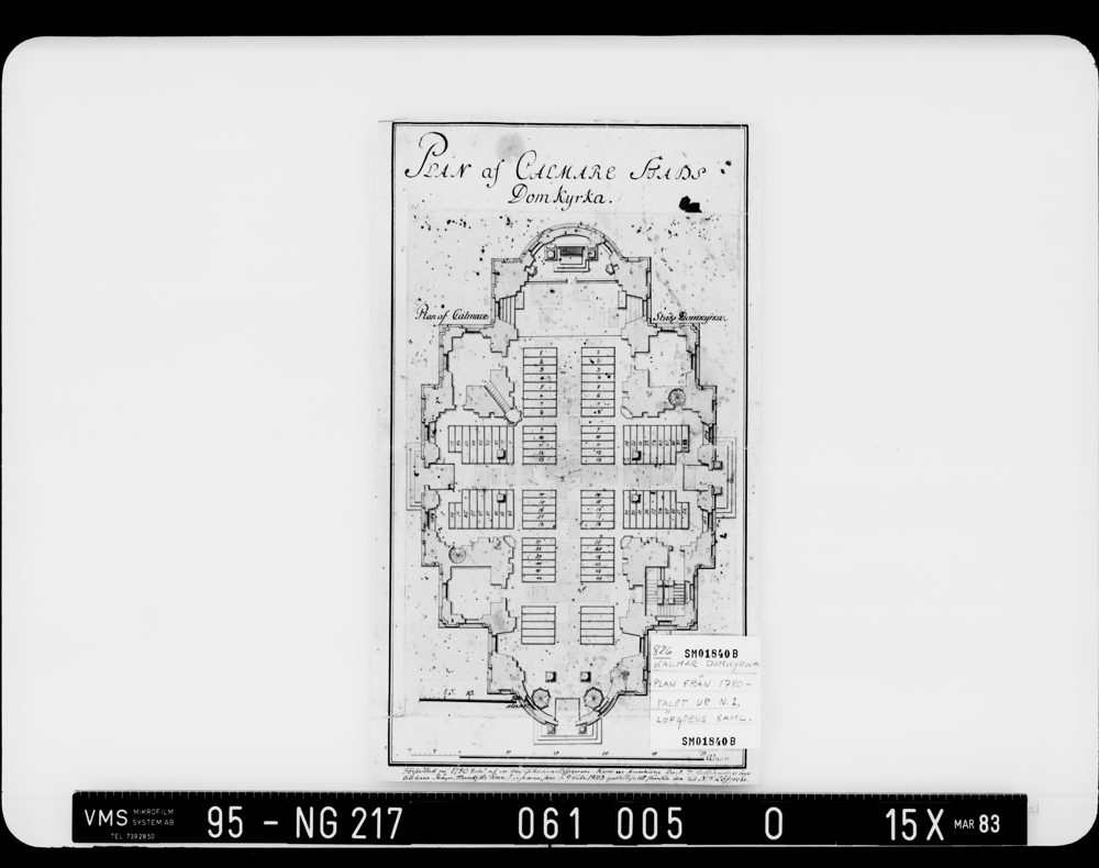 Kalmar domkyrka 1780