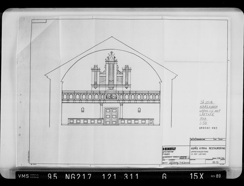Aspås kyrka 1988