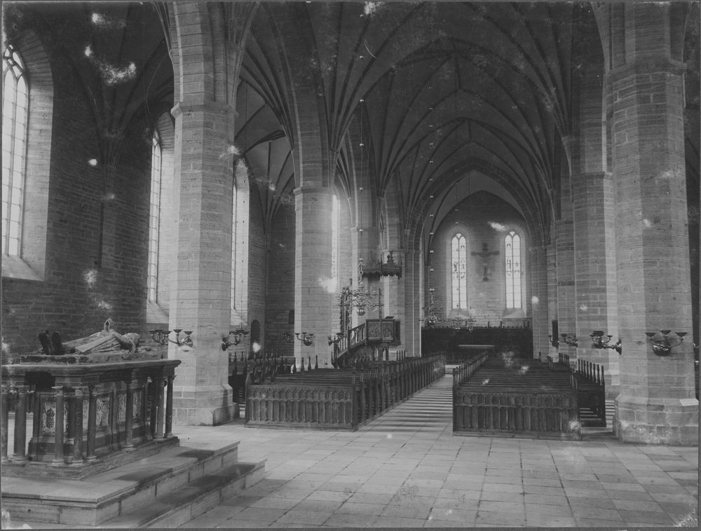 Vadstena klosterkyrka 1898