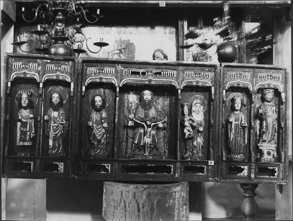 Ytterlännäs Gamla kyrka 1912